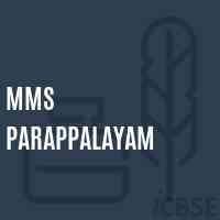Mms Parappalayam Middle School Logo