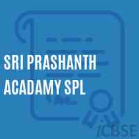 Sri Prashanth Acadamy Spl Secondary School Logo