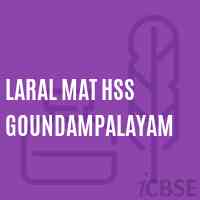 Laral Mat Hss Goundampalayam Senior Secondary School Logo