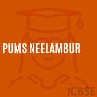 Pums Neelambur Middle School Logo