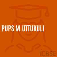 Pups M.Uttukuli Primary School Logo