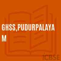 Ghss,Pudurpalayam High School Logo