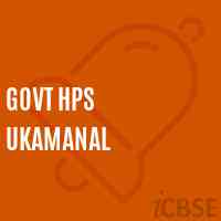 Govt Hps Ukamanal Middle School Logo