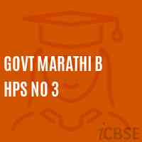 Govt Marathi B Hps No 3 Middle School Logo