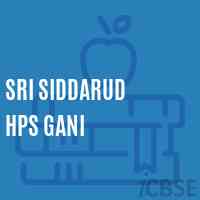 Sri Siddarud Hps Gani Middle School Logo