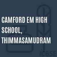 Camford Em High School, Thimmasamudram Logo