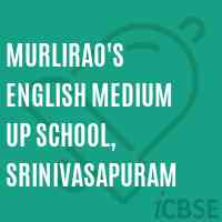 Murlirao'S English Medium Up School, Srinivasapuram Logo