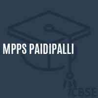 Mpps Paidipalli Primary School Logo