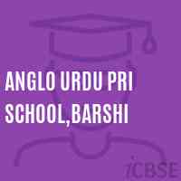 Anglo Urdu Pri School,Barshi Logo