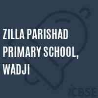 Zilla Parishad Primary School, Wadji Logo