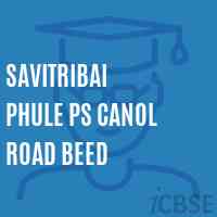 Savitribai Phule Ps Canol Road Beed Primary School Logo