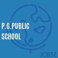 P.G.Public School Logo