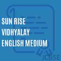 Sun Rise Vidhyalay English Medium Secondary School Logo