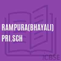 Rampura(Bhayali) Pri.Sch Middle School Logo
