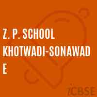 Z. P. School Khotwadi-Sonawade Logo