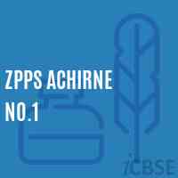 Zpps Achirne No.1 Primary School Logo