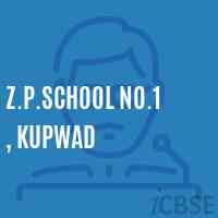Z.P.School No.1 , Kupwad Logo