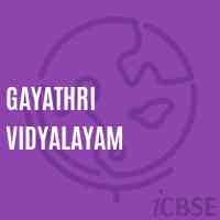 Gayathri Vidyalayam Middle School Logo