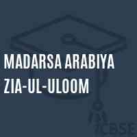 Madarsa Arabiya Zia-Ul-Uloom Primary School Logo