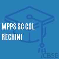 Mpps Sc Col Rechini Primary School Logo