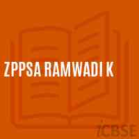 Zppsa Ramwadi K Primary School Logo