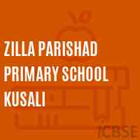 Zilla Parishad Primary School Kusali Logo