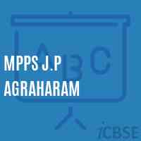 MPPS J.P Agraharam Primary School Logo