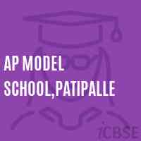 Ap Model School,Patipalle Logo