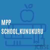 MPP School,Kunukuru Logo