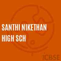 Santhi Nikethan High Sch Secondary School Logo