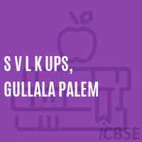S V L K Ups, Gullala Palem Middle School Logo