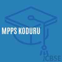 Mpps Koduru Primary School Logo
