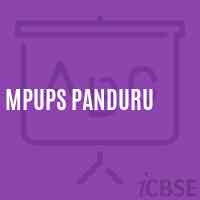 Mpups Panduru Middle School Logo