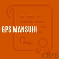 Gps Mansuhi Primary School Logo