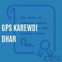Gps Karewdi Dhar Primary School Logo