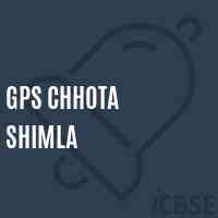 Gps Chhota Shimla Primary School Logo