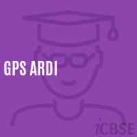 Gps Ardi Primary School Logo