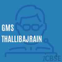 Gms Thallibajrain Middle School Logo