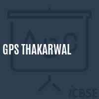 Gps Thakarwal Primary School Logo