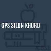 Gps Silon Khurd Primary School Logo