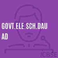 Govt.Ele.Sch.Dauad Primary School Logo