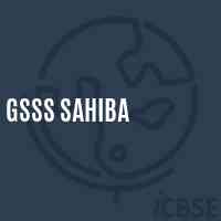 Gsss Sahiba High School Logo