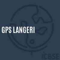 Gps Langeri Primary School Logo