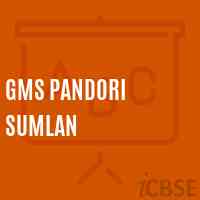 Gms Pandori Sumlan Middle School Logo