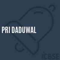Pri Daduwal Primary School Logo