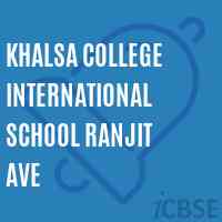 Khalsa College International School Ranjit Ave Logo