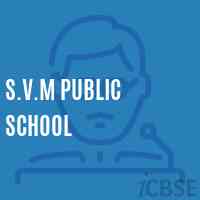 S.V.M Public School Logo