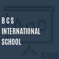 B C S International School Logo
