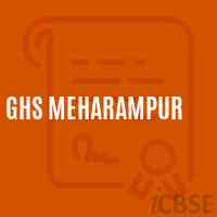 Ghs Meharampur Secondary School Logo