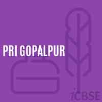 Pri Gopalpur Primary School Logo